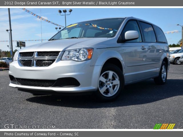 2012 Dodge Grand Caravan SXT in Bright Silver Metallic