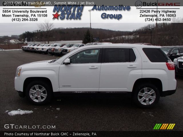 2013 GMC Terrain SLE AWD in Summit White