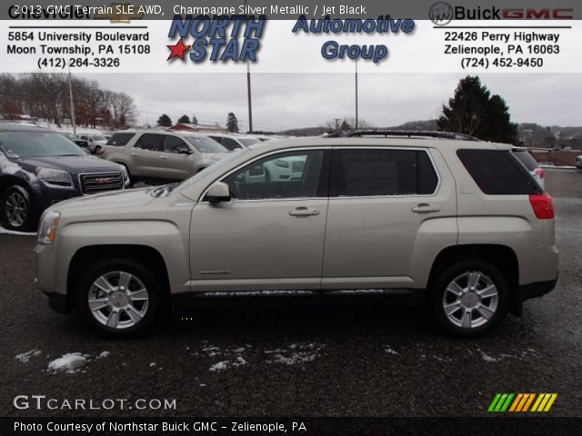 2013 GMC Terrain SLE AWD in Champagne Silver Metallic