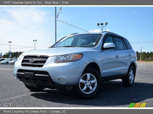 2007 Hyundai Santa Fe GLS in Silver Blue