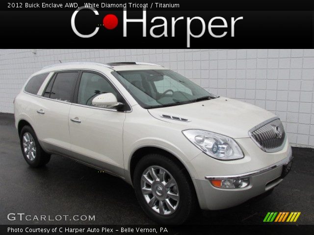 2012 Buick Enclave AWD in White Diamond Tricoat