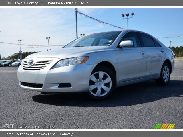 2007 Toyota Camry LE in Titanium Metallic