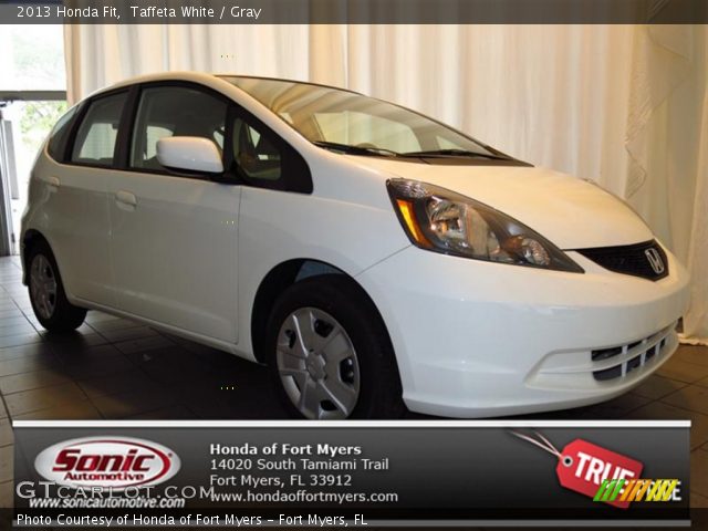 2013 Honda Fit  in Taffeta White