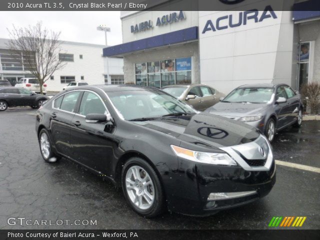 2010 Acura TL 3.5 in Crystal Black Pearl
