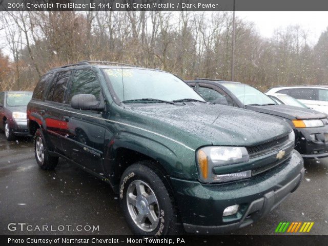 2004 Chevrolet TrailBlazer LS 4x4 in Dark Green Metallic
