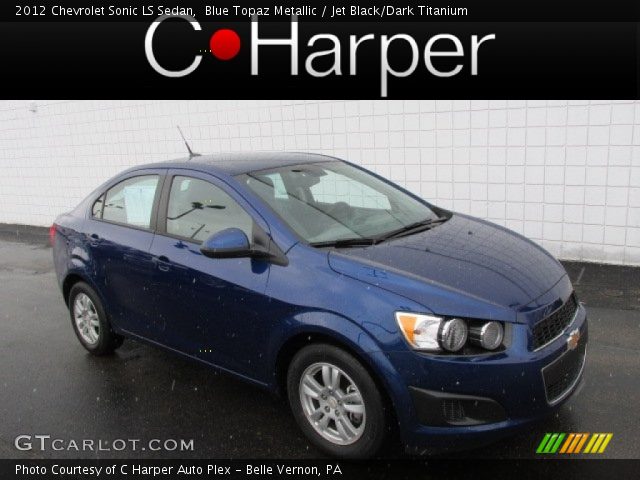 2012 Chevrolet Sonic LS Sedan in Blue Topaz Metallic