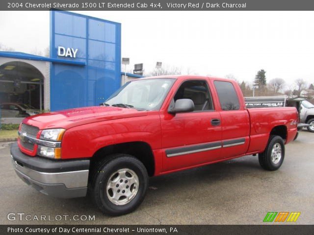 2004 Chevrolet Silverado 1500 LT Extended Cab 4x4 in Victory Red