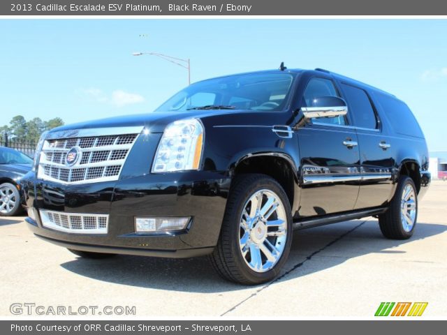 2013 Cadillac Escalade ESV Platinum in Black Raven