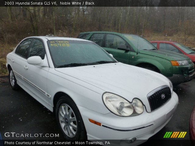 2003 Hyundai Sonata GLS V6 in Noble White