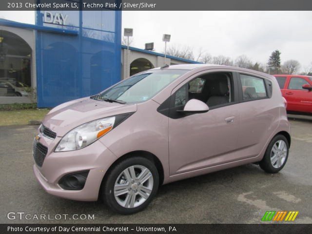 2013 Chevrolet Spark LS in Techno Pink