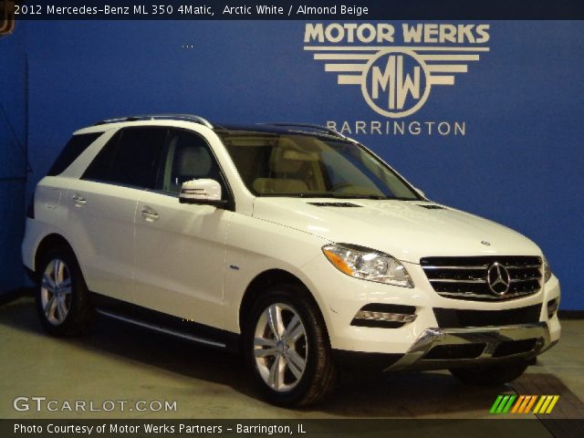 2012 Mercedes-Benz ML 350 4Matic in Arctic White