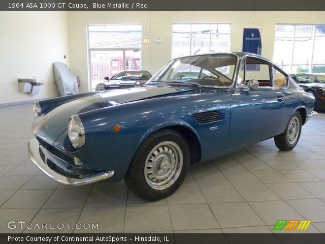 1964 ASA 1000 GT Coupe in Blue Metallic