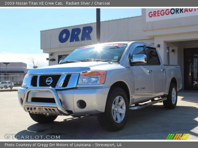 2009 Nissan Titan XE Crew Cab in Radiant Silver