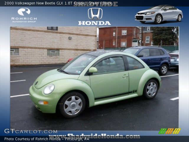 2000 Volkswagen New Beetle GLX 1.8T Coupe in Green