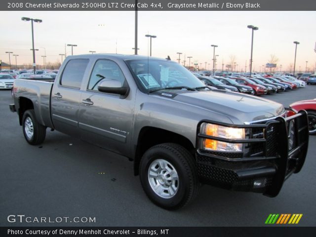 2008 Chevrolet Silverado 2500HD LTZ Crew Cab 4x4 in Graystone Metallic