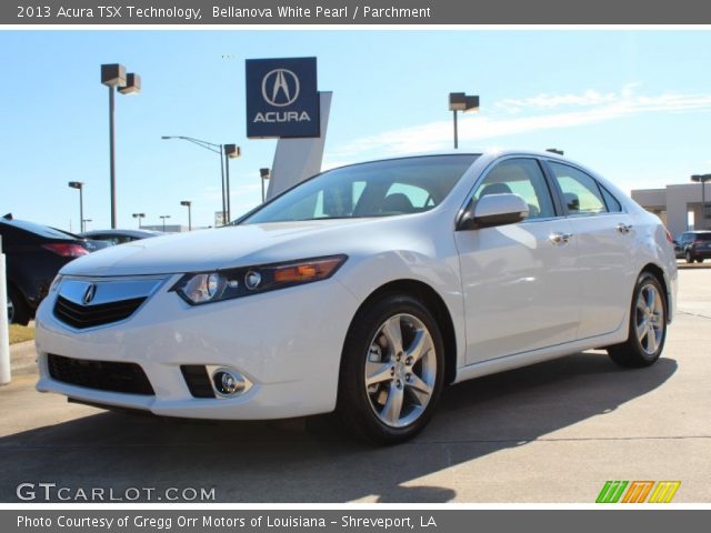 2013 Acura TSX Technology in Bellanova White Pearl