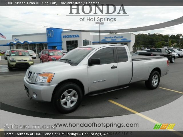 2008 Nissan Titan XE King Cab in Radiant Silver