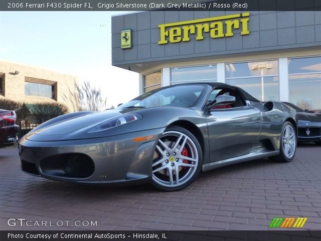 2006 Ferrari F430 Spider F1 in Grigio Silverstone (Dark Grey Metallic)