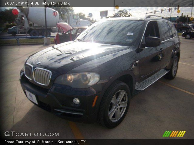 2007 BMW X5 4.8i in Jet Black