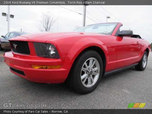 2006 Ford Mustang V6 Premium Convertible in Torch Red