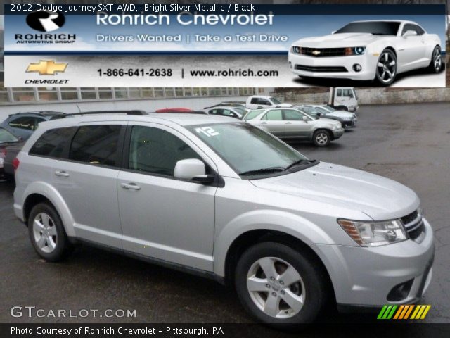 2012 Dodge Journey SXT AWD in Bright Silver Metallic