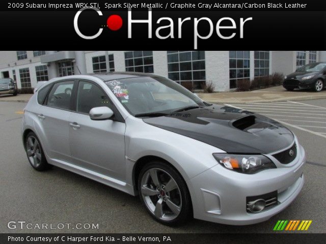 2009 Subaru Impreza WRX STi in Spark Silver Metallic