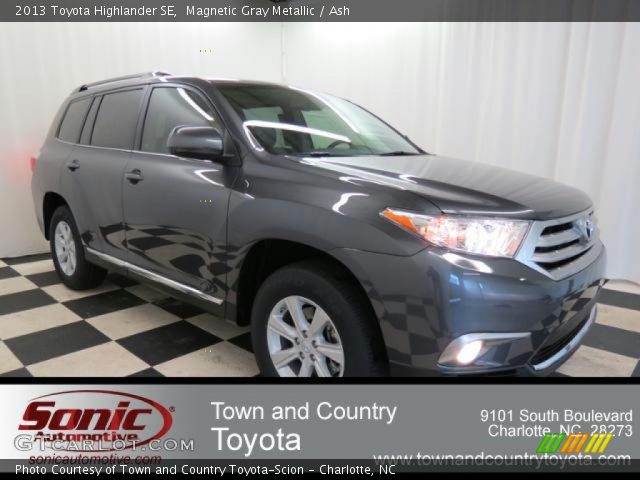 2013 Toyota Highlander SE in Magnetic Gray Metallic