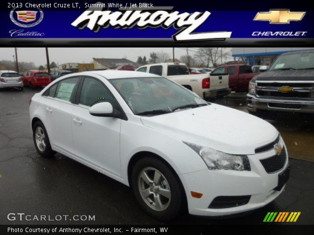 2013 Chevrolet Cruze LT in Summit White