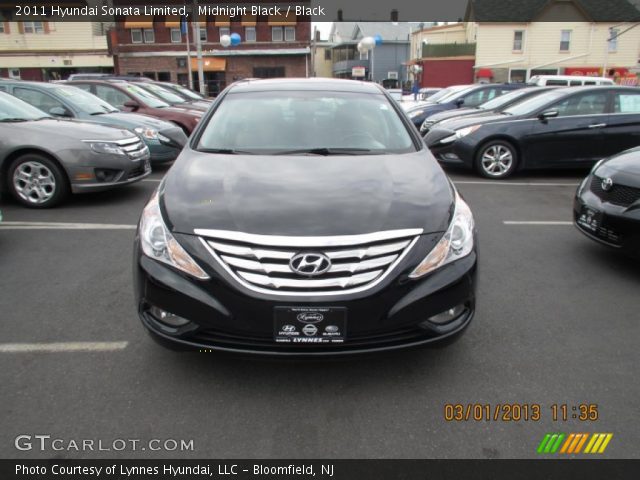 2011 Hyundai Sonata Limited in Midnight Black