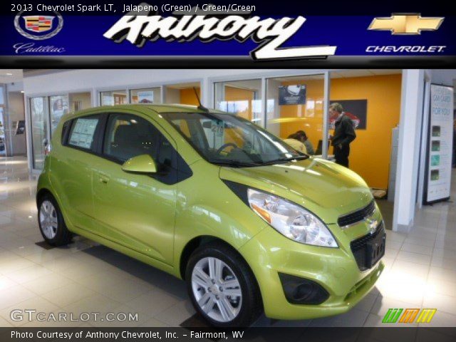 2013 Chevrolet Spark LT in Jalapeno (Green)