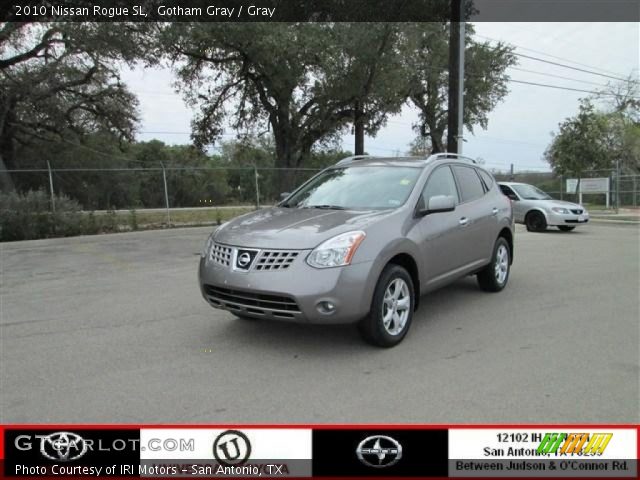 2010 Nissan Rogue SL in Gotham Gray