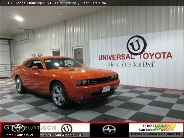 2010 Dodge Challenger R/T in HEMI Orange