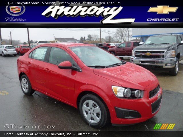 2013 Chevrolet Sonic LS Sedan in Victory Red