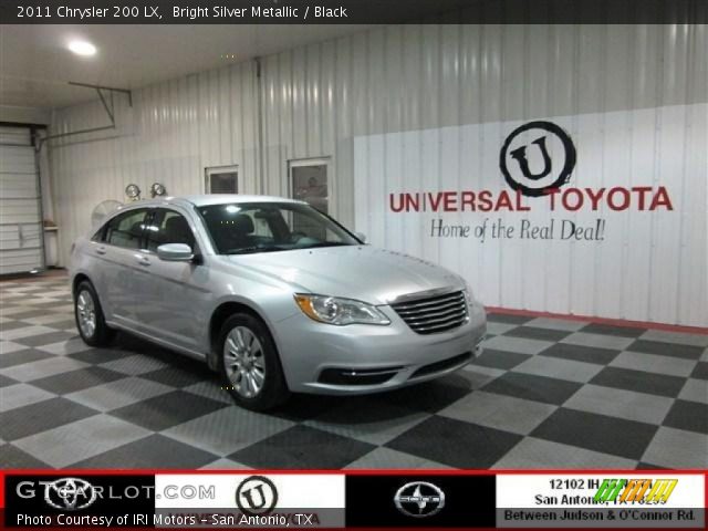 2011 Chrysler 200 LX in Bright Silver Metallic