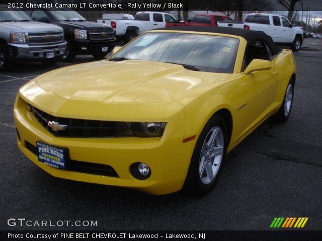 2012 Chevrolet Camaro LT Convertible in Rally Yellow