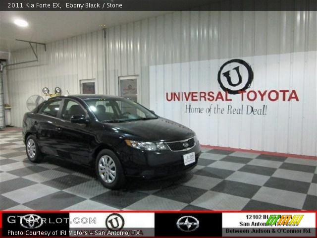 2011 Kia Forte EX in Ebony Black