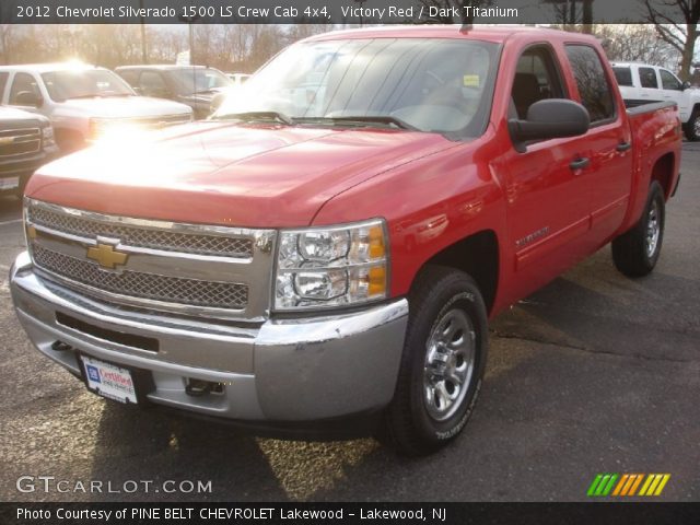 2012 Chevrolet Silverado 1500 LS Crew Cab 4x4 in Victory Red