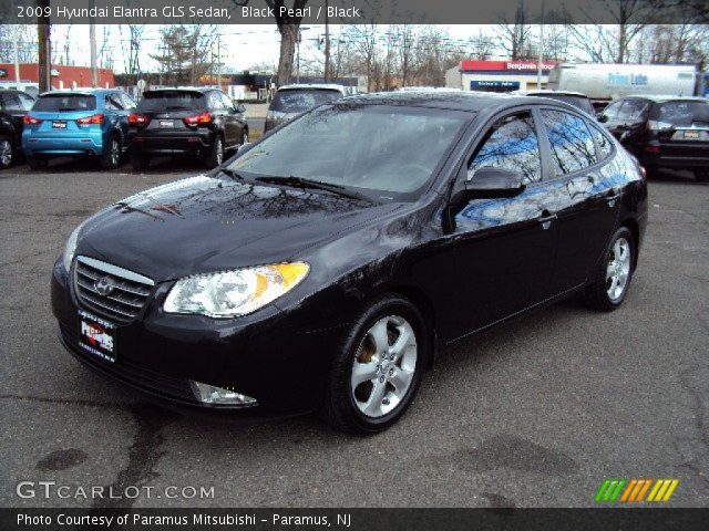 2009 Hyundai Elantra GLS Sedan in Black Pearl