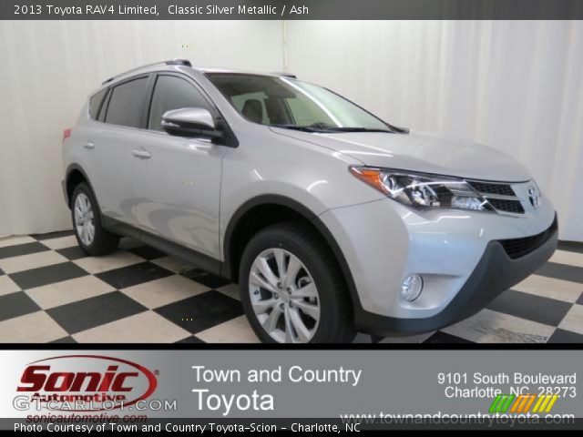 2013 Toyota RAV4 Limited in Classic Silver Metallic