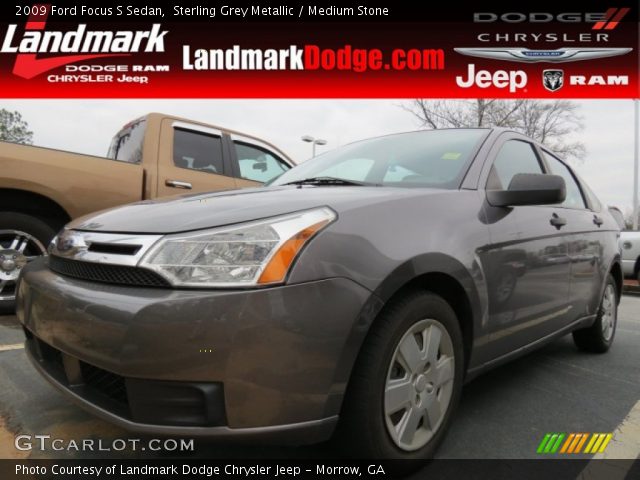 2009 Ford Focus S Sedan in Sterling Grey Metallic