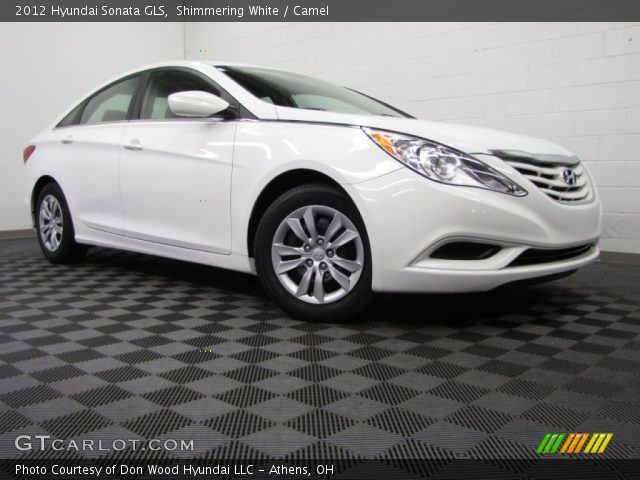 2012 Hyundai Sonata GLS in Shimmering White