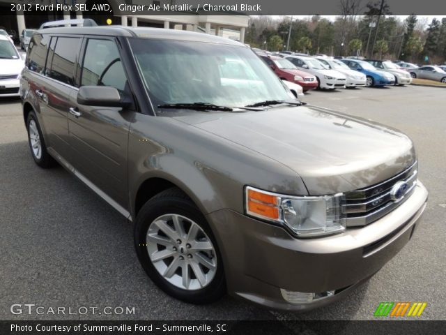 2012 Ford Flex SEL AWD in Ginger Ale Metallic