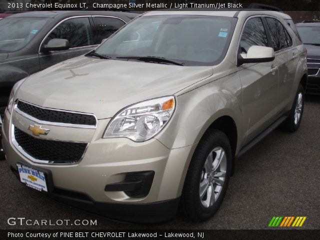 2013 Chevrolet Equinox LT in Champagne Silver Metallic