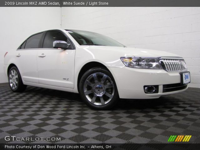 2009 Lincoln MKZ AWD Sedan in White Suede