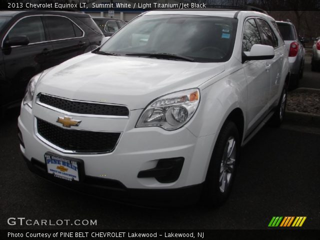 2013 Chevrolet Equinox LT in Summit White