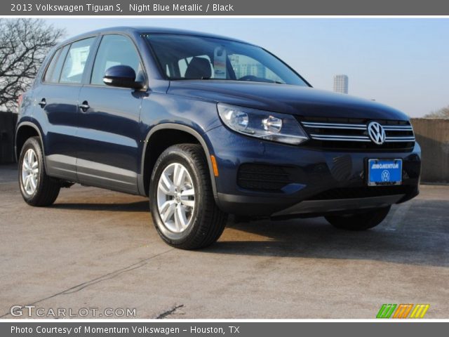 2013 Volkswagen Tiguan S in Night Blue Metallic