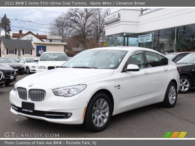 2012 BMW 5 Series 550i xDrive Gran Turismo in Alpine White