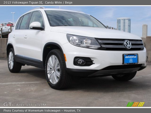 2013 Volkswagen Tiguan SE in Candy White