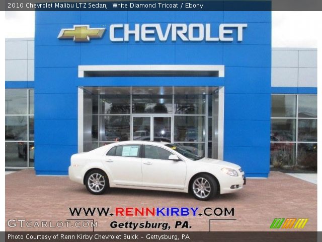 2010 Chevrolet Malibu LTZ Sedan in White Diamond Tricoat