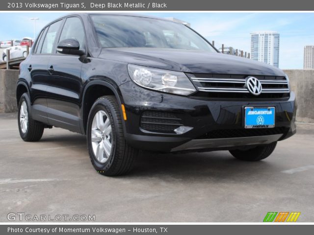 2013 Volkswagen Tiguan S in Deep Black Metallic